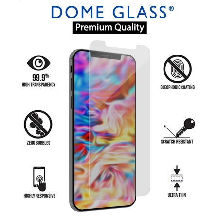Whitestone IPhone 12 Mini Dome Tempered Glass Screen Protector 4 Whitestone IPhone 12 Mini Dome Tempered Glass Screen Protector - Image 2