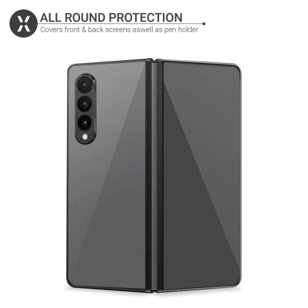 Olixar Front & Back Samsung Galaxy Z Fold 3 Film Screen Protector 4 Olixar Front & Back Samsung Galaxy Z Fold 3 Film Screen Protector - Image 2