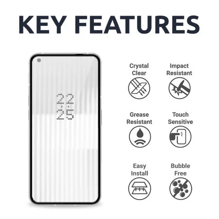 Olixar Tempered Glass Screen Protector - For Nothing Phone (1) 4 Olixar Tempered Glass Screen Protector - For Nothing Phone (1) - Image 2