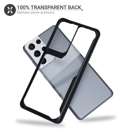 Olixar NovaShield Case And Screen Protector Protective Pack - For Samsung Galaxy S21 Ultra 4 Olixar NovaShield Case And Screen Protector Protective Pack - For Samsung Galaxy S21 Ultra - Image 2