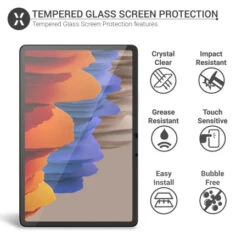 Olixar Samsung Galaxy Tab S7 Tempered Glass Screen Protector -OtterBox Store a 656