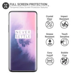 Olixar OnePlus 7T Pro Full Cover Glass Screen Protector -OtterBox Store a 675