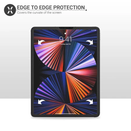 Olixar IPad Pro 12.9" 2020 4th Gen. Precision Film Screen Protector 4 Olixar IPad Pro 12.9" 2020 4th Gen. Precision Film Screen Protector - Image 2