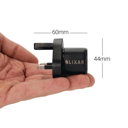 Olixar 20W Fast Mains Charger & USB To Lightning 1.5m Cable - Black 4 Olixar 20W Fast Mains Charger & USB To Lightning 1.5m Cable - Black - Image 2