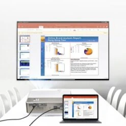 Choetech 2m 4K 60 HZ USB-C To HDMI Thunderbolt 3 Cable - Black 8 Choetech 2m 4K 60 HZ USB-C To HDMI Thunderbolt 3 Cable - Black -OtterBox Store b 1