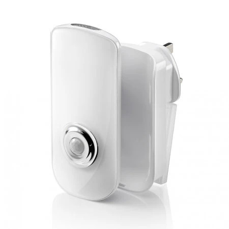 Auraglow Plug In Motion Sensor Night Light And Removable Emergency Torch - White 5 Auraglow Plug In Motion Sensor Night Light And Removable Emergency Torch - White - Image 3