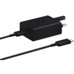 Official Samsung Black 45W Fast Charger And USB-C To USB-C Charge And Sync Cable -OtterBox Store b 135