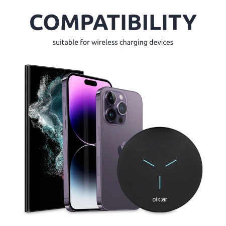 Olixar Basics Slim 15W USB-C Fast Wireless Charger Pad 5 Olixar Basics Slim 15W USB-C Fast Wireless Charger Pad - Image 3