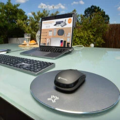 XtremeMac Ergonomic Non-Slip Mouse Pad - Grey -OtterBox Store b 163