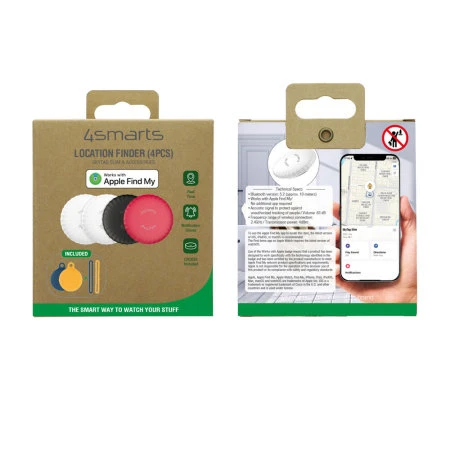 4Smarts SkyTag Bluetooth Location And Tracking Device - 4 Pack 5 4Smarts SkyTag Bluetooth Location And Tracking Device - 4 Pack - Image 3