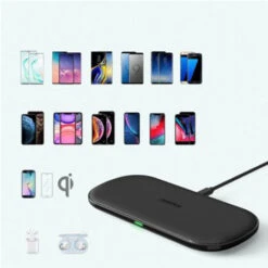 Choetech Black 10W 2-in-1 Wireless Charger 9 Choetech Black 10W 2-in-1 Wireless Charger -OtterBox Store b