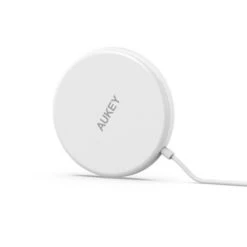 Aukey Aircore Wireless Qi And MagSafe Charger - White -OtterBox Store b 25