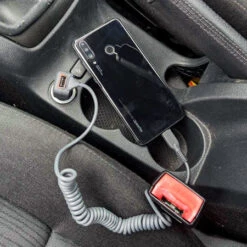 Ventev 20W USB-C PD Fast Charging Car Charger With USB Port - Black -OtterBox Store b 250