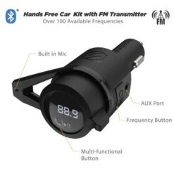 Scosche FM Transmitter With Fast Charging 20W USB-C & 12W USB-A Ports 10 Scosche FM Transmitter With Fast Charging 20W USB-C & 12W USB-A Ports -OtterBox Store b 258