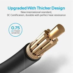 Promate 4-Socket UK Mains Extension Lead With 4x 2.5A USB Ports - 1.8m -OtterBox Store b 26