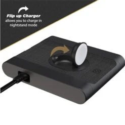 Scosche BaseLynx 10W Wireless Magnetic Apple Watch Charger - Black -OtterBox Store b 27