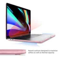 Olixar ToughGuard MacBook Pro 13 Inch 2021 Metallic Shell Case - Pink -OtterBox Store b 304