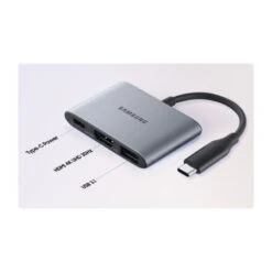 Official Samsung Grey Multiport Adapter (USB-A, HDMI, Type-C) -OtterBox Store b 34