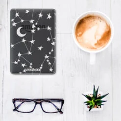 Lovecases White Stars And Moons Gel Case - For Kindle Paperwhite 5 11th Gen 2021 -OtterBox Store b 358