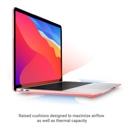 Olixar MacBook Air 13 Inch 2021 Protective Case - Matte Pink 5 Olixar MacBook Air 13 Inch 2021 Protective Case - Matte Pink - Image 3