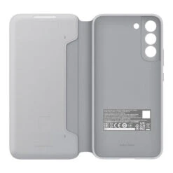 Official Samsung Smart LED View Light Grey Case - For Samsung Galaxy S22 Plus -OtterBox Store b 424