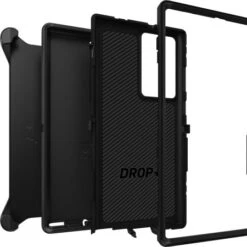 OtterBox Defender Tough Black Case - For Samsung Galaxy S22 Ultra -OtterBox Store b 445