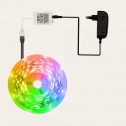 Ksix Remote Controlled RGB LED Colour Changing Light Strips - 5m -OtterBox Store b 5