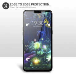 Olixar LG V50 ThinQ Full Cover Glass Screen Protector - Black -OtterBox Store b 553