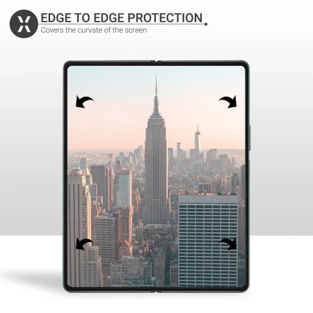 Olixar Front & Back Samsung Galaxy Z Fold 3 Film Screen Protector 5 Olixar Front & Back Samsung Galaxy Z Fold 3 Film Screen Protector - Image 3