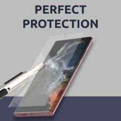 Whitestone Dome Twin Pack Screen Protector - For Samsung Galaxy S22 Ultra -OtterBox Store b 591