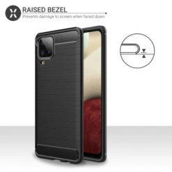 Olixar Sentinel Samsung Galaxy A12 Case & Glass Screen Protector 10 Olixar Sentinel Samsung Galaxy A12 Case & Glass Screen Protector -OtterBox Store b 608