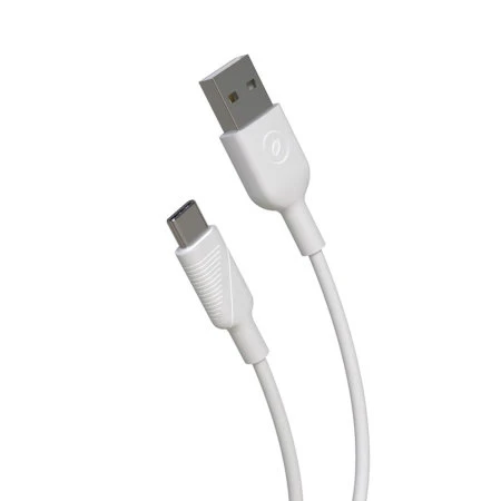 Muvit Eco-Friendly USB A To USB-C Cable 1.2M - White 5 Muvit Eco-Friendly USB A To USB-C Cable 1.2M - White - Image 3