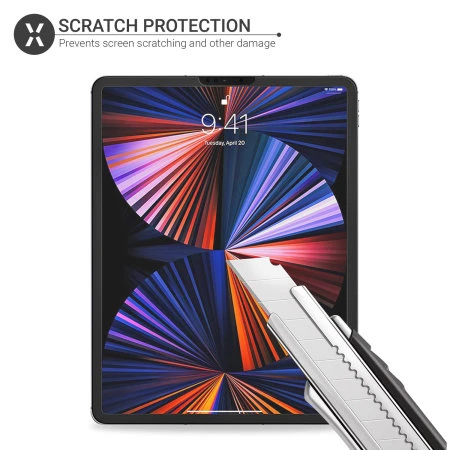 Olixar IPad Pro 12.9" 2020 4th Gen. Precision Film Screen Protector 5 Olixar IPad Pro 12.9" 2020 4th Gen. Precision Film Screen Protector - Image 3