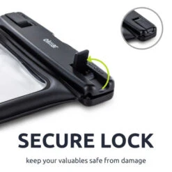 Olixar Universal 2 Pack Black Waterproof Pouches - For Phones And Tablets Up To 12.9" -OtterBox Store b 73