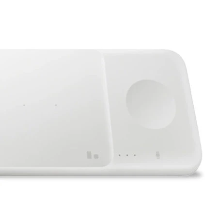 Official Samsung White Trio Wireless Charger Pad With UK Plug 5 Official Samsung White Trio Wireless Charger Pad With UK Plug - Image 3