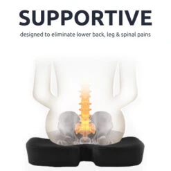 Olixar Dual Support Gel And Memory Foam Office Chair Cushion -OtterBox Store b 94