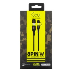 Goui Black Waterproof 1.5m USB To Lightning Charge And Sync Cable -OtterBox Store b 96