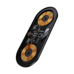 Baseus 20W Black Digital LED Display Dual Wireless Charger Pad -OtterBox Store c 104