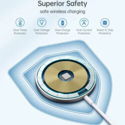 Choetech MagSafe Compatible Magnetic 15W Fast Wireless Charger - White -OtterBox Store c 112