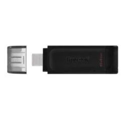 Kingston DT70 64GB USB-C Pendrive - Black -OtterBox Store c 2