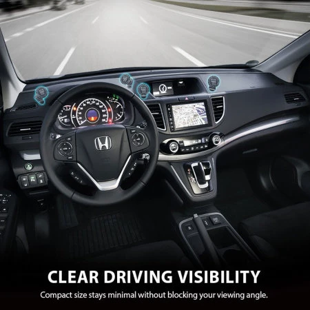 Ringke Gear Flexi Compact 360° Magnetic Car Mount Phone Holder - Black 6 Ringke Gear Flexi Compact 360° Magnetic Car Mount Phone Holder - Black - Image 4