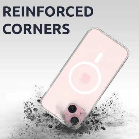 Olixar ExoShield Clear MagSafe Case - For IPhone 15 Plus 6 Olixar ExoShield Clear MagSafe Case - For IPhone 15 Plus - Image 4