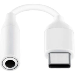 Official Samsung USB-C To Headphone Jack 3.5mm Aux Adapter - White -OtterBox Store c 283