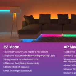 Gosund Smart LED Colour Changing 2.8m Light Strips - 2 Pack -OtterBox Store c 29