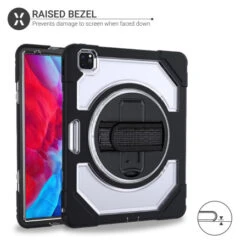 Olixar IPad Pro 12.9" 2020 4th Gen. Tough Armour Case - Clear Black -OtterBox Store c 319