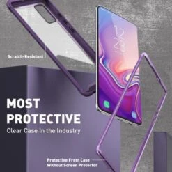 I-Blason Ares Galaxy S20 Plus Bumper Case - Purple -OtterBox Store c 392