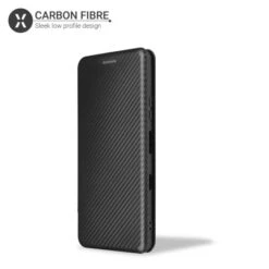 Olixar Carbon Fibre Sony Xperia 1 III Wallet Stand Case - Black -OtterBox Store c 407