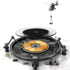 Baseus Transparent 15W Qi Wireless Charger Pad -OtterBox Store c 45