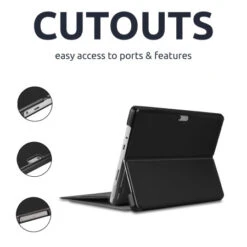 Olixar Leather-Style Microsoft Surface Pro 8 Folio Stand Case - Black 11 Olixar Leather-Style Microsoft Surface Pro 8 Folio Stand Case - Black -OtterBox Store c 463