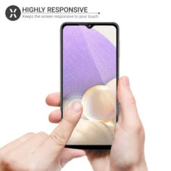 Olixar Samsung Galaxy A32 5G Tempered Glass Screen Protector -OtterBox Store c 493